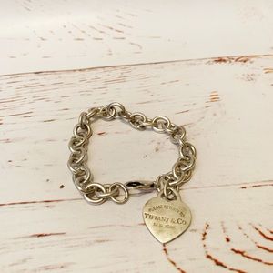 Preloved Authentic Tiffany & Co. Heart bracelet.